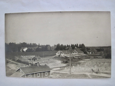 VANHA Postikortti Virolahti Harju 1920-l