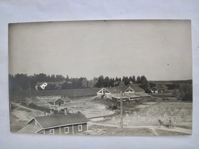 VANHA Postikortti Virolahti Harju 1920-l