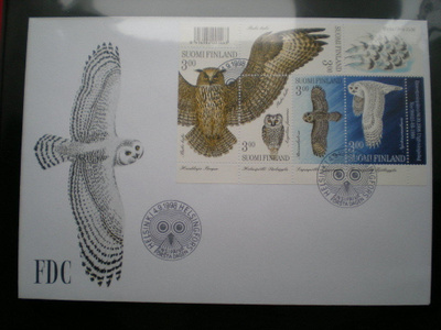 FDC Pöllöjä BL20 - LaPe 1440-1444