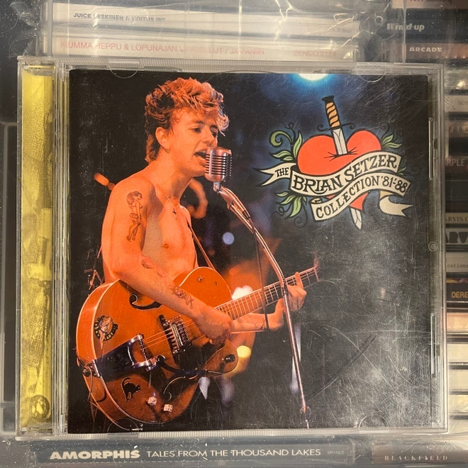 BRIAN SETZER - The Brian Setzer Collection ’81-’88 cd