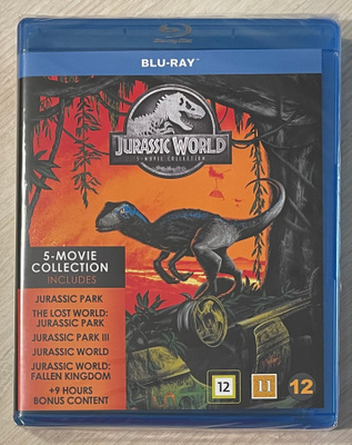 Jurassic Park & Jurassic World (1993-2018) Blu-ray (UUSI)