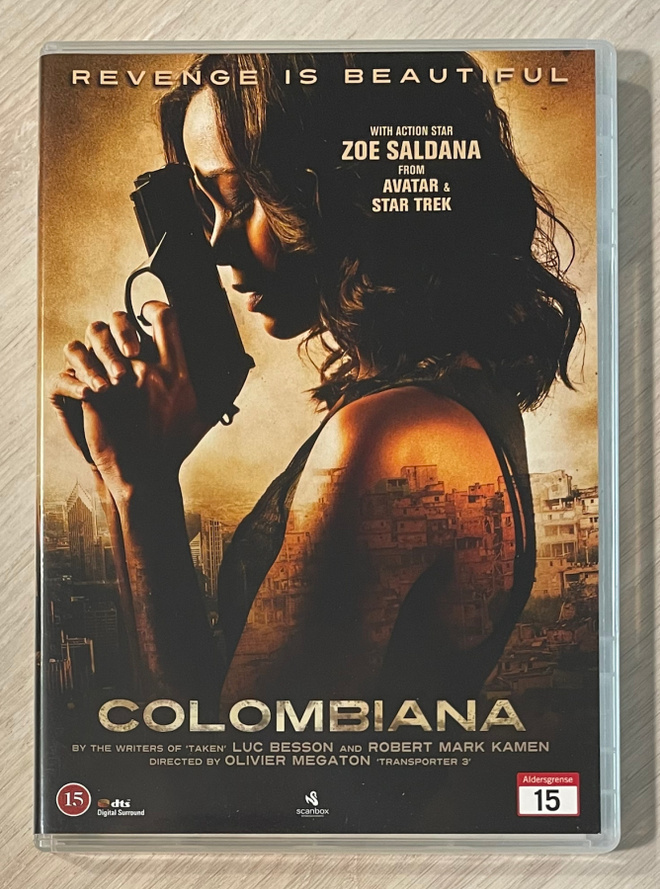 Luc Besson: COLOMBIANA (2011) Zoe Saldana, Michael Vartan