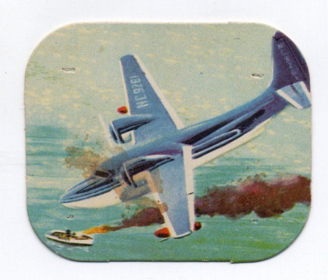 Kahvilappu Rengas-Kahvia GRUMMAN MALLARD (USA)