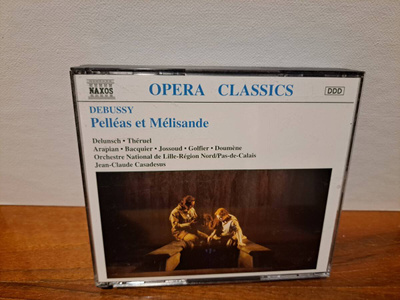 Debussy:Pelléas Et Mélisande-Jean-Claude Casadesus ym. 3CD