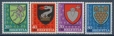 Sveitsi Mi 1165-8  ++