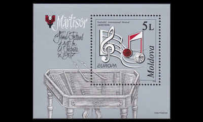 Moldova 277BL16 ** Europa kansalliset juhlat (1998)