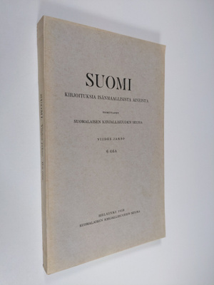 Suomi : kirjoituksia isänmaallisista aineista. Viides jak...