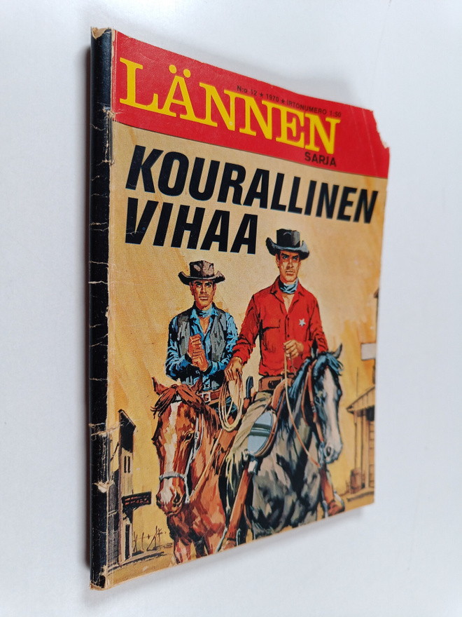 Johnny Nelson : Lännensarja 12/1970 : Kourallinen vihaa