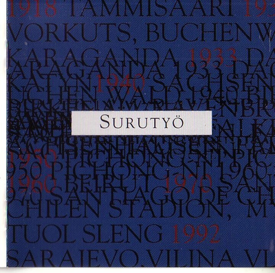 cd, Surutyö - Kantaesitys Sibelius-Akatemiassa 6.12.1993