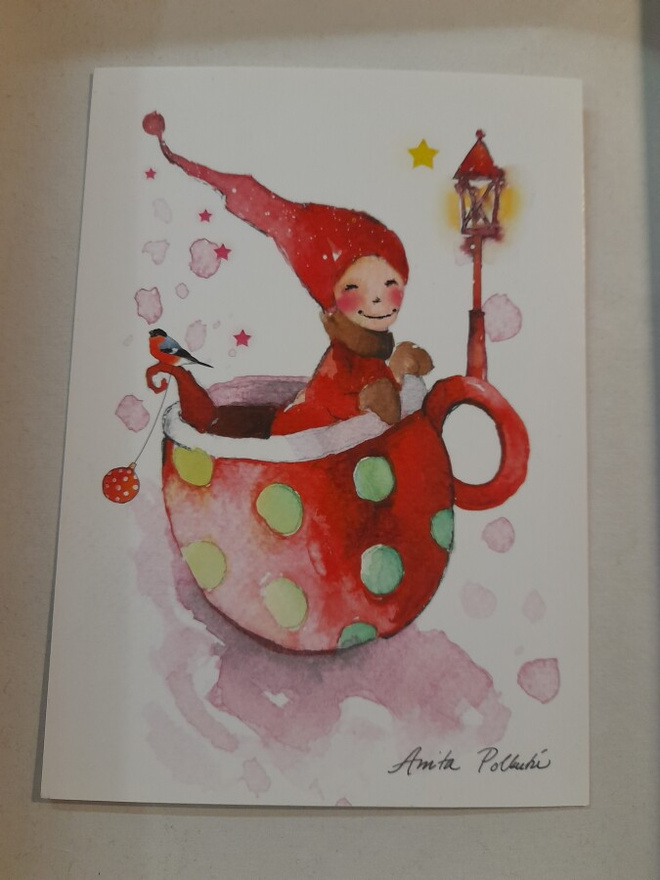 Anita Polkutie: Tonttu kupissa