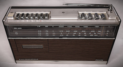 Vintage- Philips RR 522 -radionauhuri