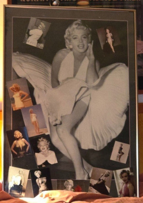 Marilyn Monroe Galleria koko 70x100cm HIENO ja siistissä kun