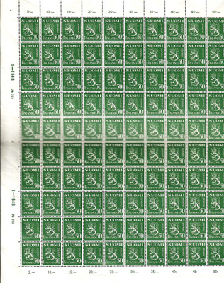 M30arkki 50p vihreä 1-1948 no.773