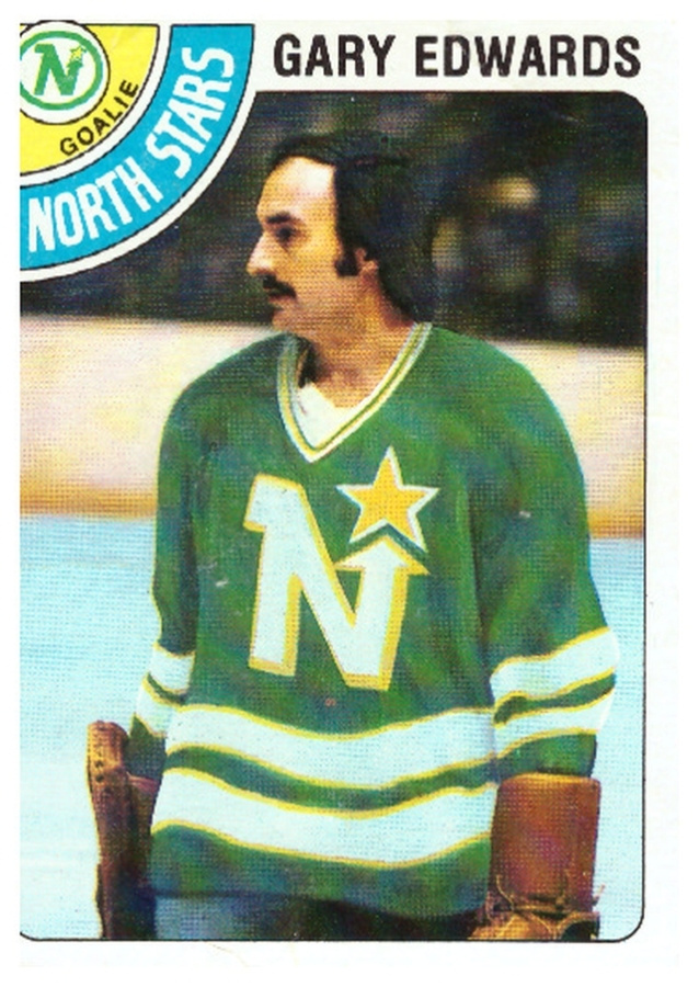 Mv Legenda GARY EDWARDS North Stars 1978-79 Topps #6