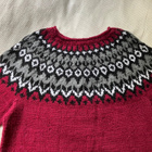 Islantilainen neulepusero naisten XL-XXL - pikkukuva 5