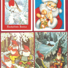 Suomi, Joulupostikortteja, erilaisia: 40+ 21 kpl, 1989-1992 - pikkukuva 3