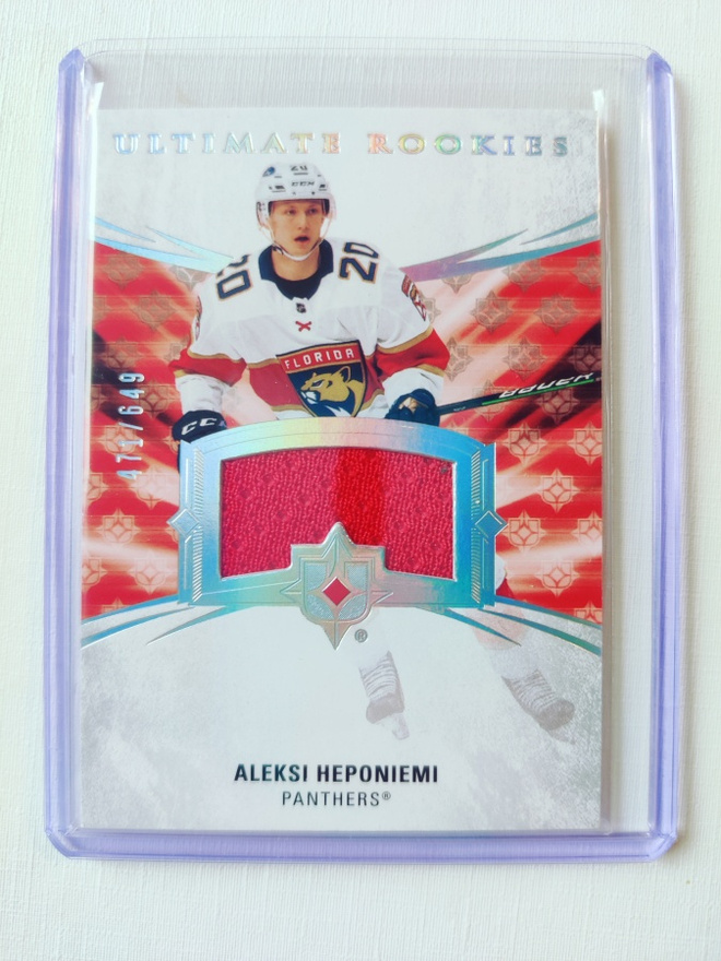 Aleksi Heponiemi - 20-21 Ultimate Rookie Jersey /649