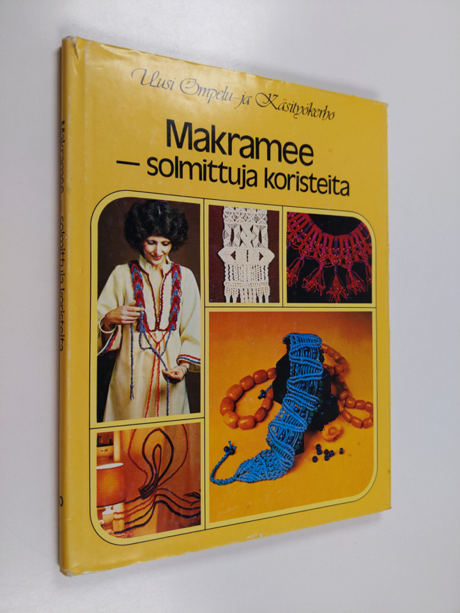 Makramee : solmittuja koristeita