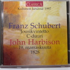 Schubert ja Harbison Kuhmon kesässä 1997 CD - pikkukuva 1