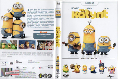 kätyrit (29 980) k -FI- DVD suomik. 2015 minions