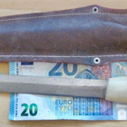 VANHA Puukko Lappalainen Kuusamo PITKÄ n. 37 cm UPEA - pikkukuva 2