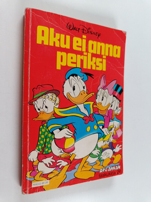 Walt Disney : Aku ei anna periksi