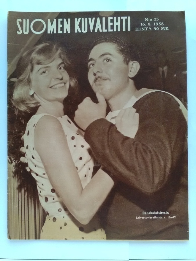 Suomen Kuvalehti No 33 elokuu 1958