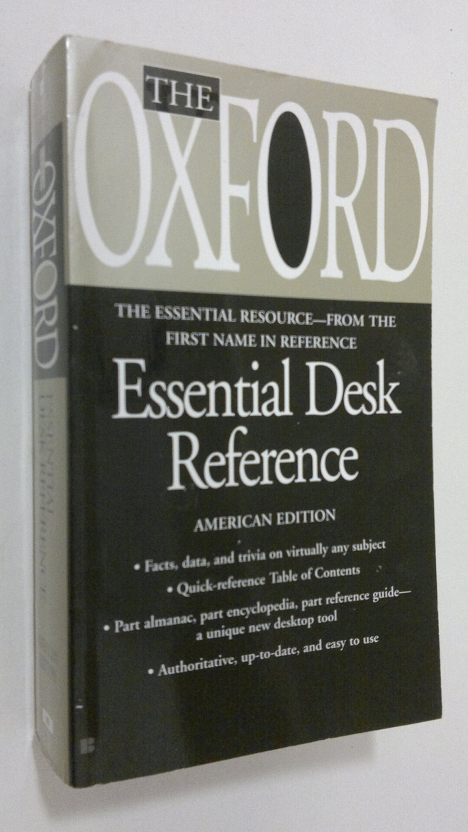 The Oxford Essential Desk Reference