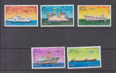 Pohjois-Korea 1978 Laivoja