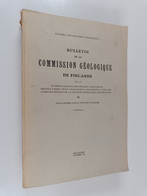 Bulletin de la Commission geologique de Finlande n:o 115