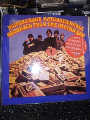 LP STATUS QUO : PICTURESQUE MATCHSTICKABLE MESSAGES (UUSI)