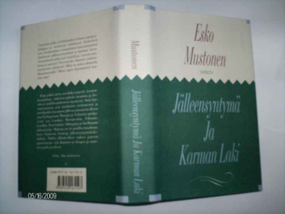 Esko Mustonen: Jälleensyntymä ja Karman laki (1990) Sis.pk:t