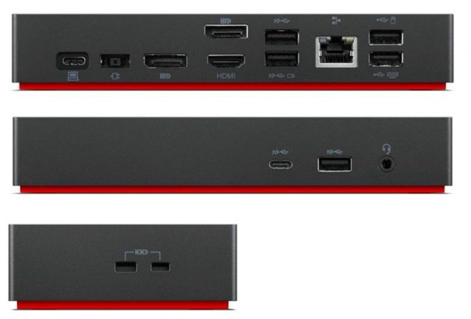 Lenovo ThinkPad Universal USB-C Dock telakka + 90W (40AY)