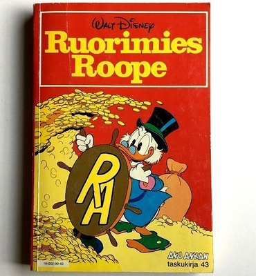 Aku Ankan taskukirja 43 Ruorimies Roope