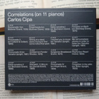 Carlos Cipa - Correlations on 11 Pianos (CD) - pikkukuva 2