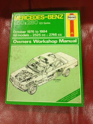 MB 250/ 280 vm.1976-1984 korjausohjekirja