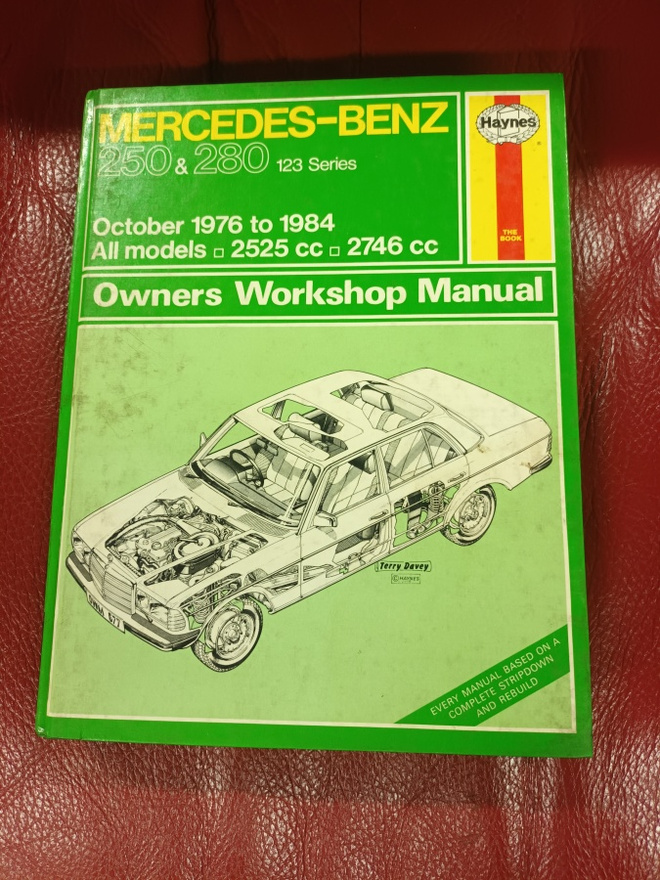 MB 250/ 280 vm.1976-1984 korjausohjekirja