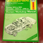 MB 250/ 280 vm.1976-1984 korjausohjekirja - pikkukuva 1