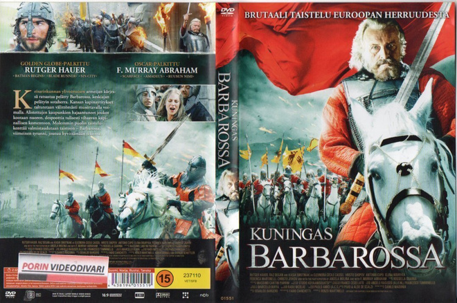 Kuningas Barbarossa	(1 471)	k	-FI-	DVD	suomik.		rutger hauer