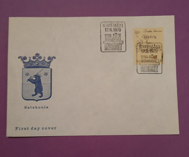 FDC Kokemäki Teljän Messut 17.6.1979