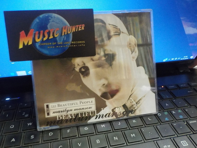 MARILYN MANSON - BEAUTIFUL PEOPLE CD SINGLE CD1 UK UUSI