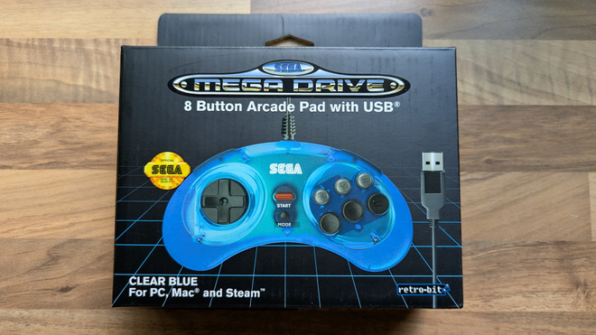 retro-bit 8 Button Arcade Pad with USB