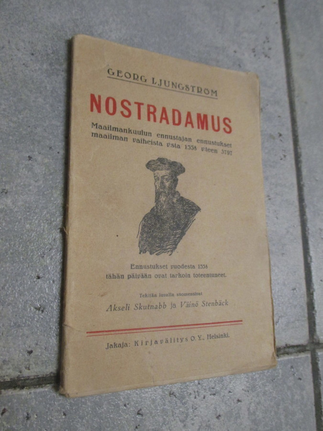 Nostradamus – Georg Ljungström ( v 1923 )