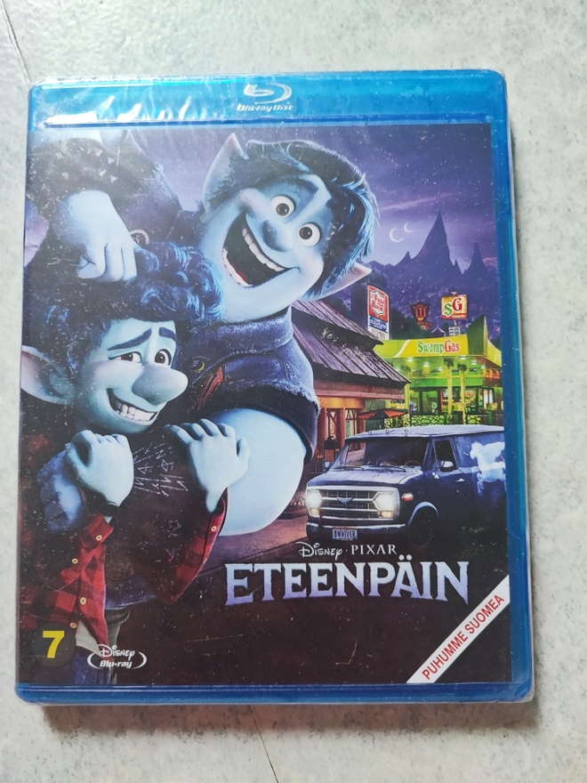 Eteenpäin UUSI BLU-RAY DISNEY PIXAR