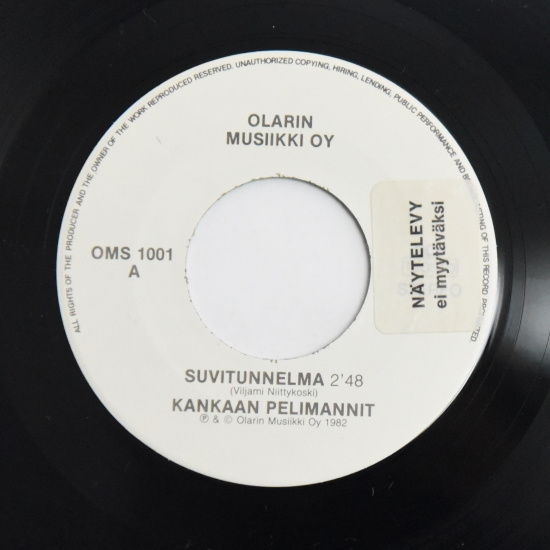 Single: Kankaan pelimannit Suvitunnelma / Iloa ja surua