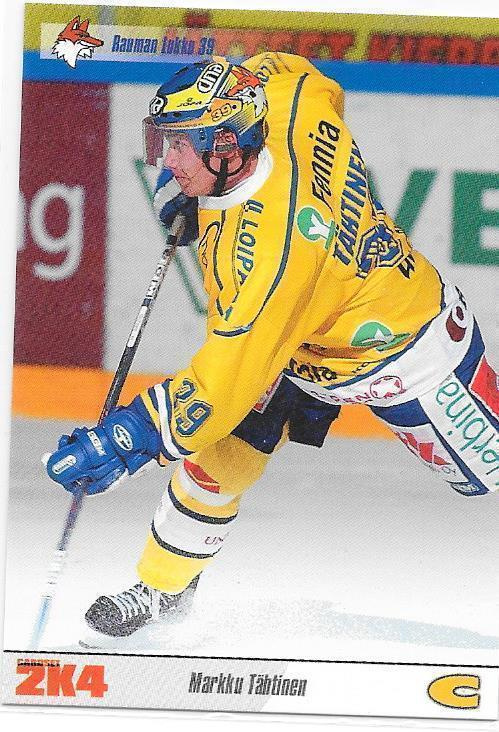 2003-04 CardSet #110 Markku Tähtinen Lukko