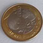 SUOMI: 5€ 2014 Pohjolan luonto Vedet - pikkukuva 1