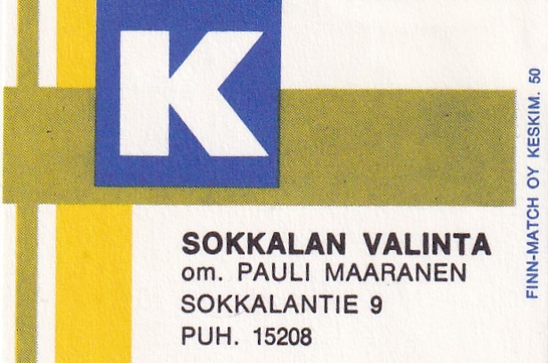 Sokkala, Sokkalan Valinta, Om, Pauli Maaranen     6/5