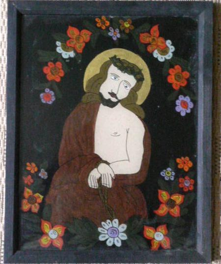 IKONITAULU N:o 1. - Jeesus ja kukat (Puola)