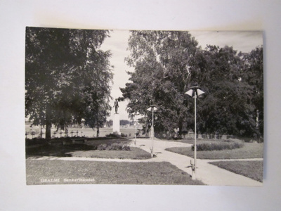 VANHA Postikortti Iisalmi 1950-l Alkup.Mallikappale